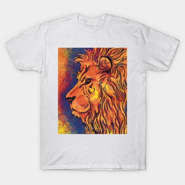 Regal Lion T-Shirt by AlstonArt